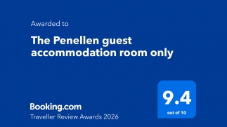 Booking.com - Travellers Award Recognises Excellence at The Penellen